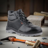 FUEL Bob-Highcut Comfortable Industrial Safety Shoes for Men (Steel-Toe 200J)